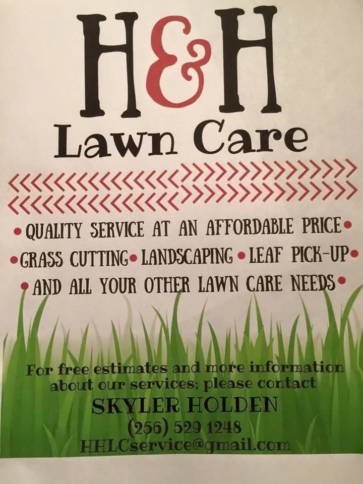 Professional yard maintenance in Sheffield, AL - H&H Lawn Care