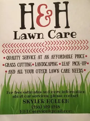 H&H Lawn Care Logo
