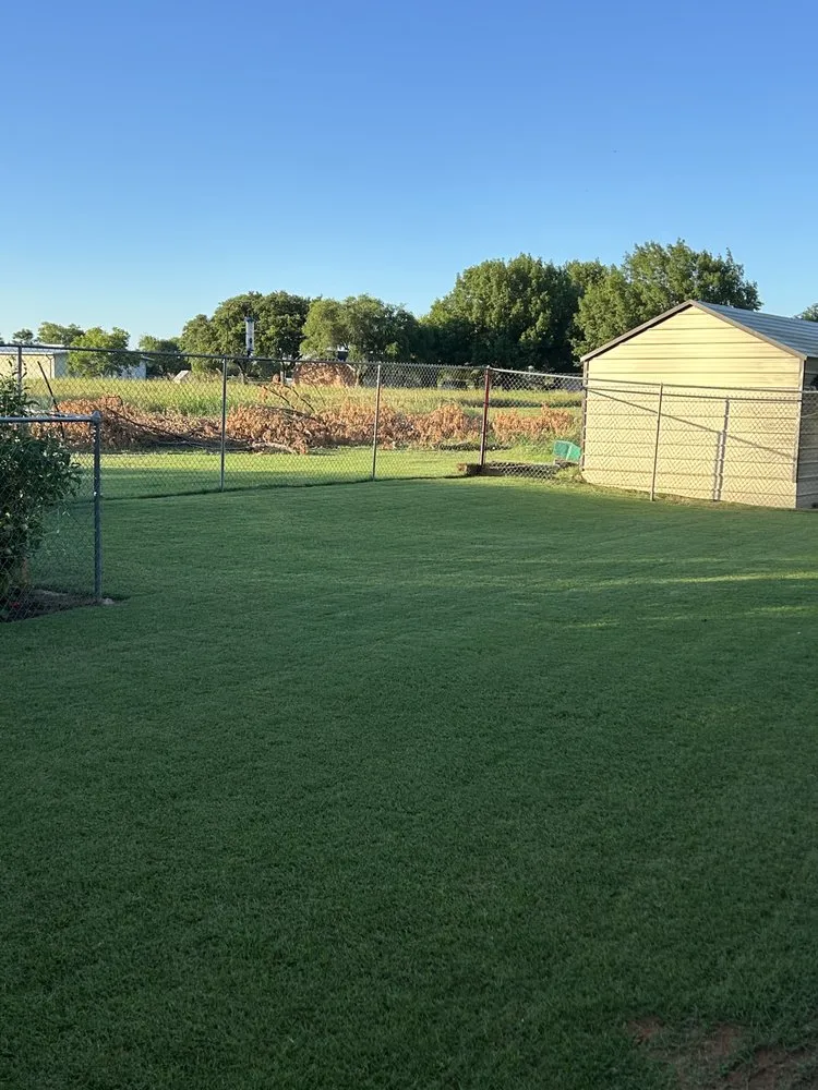 Professional residential landscaping for outdoor upgrades across Waxahachie, TX - H&H Lawn Service Green for Green