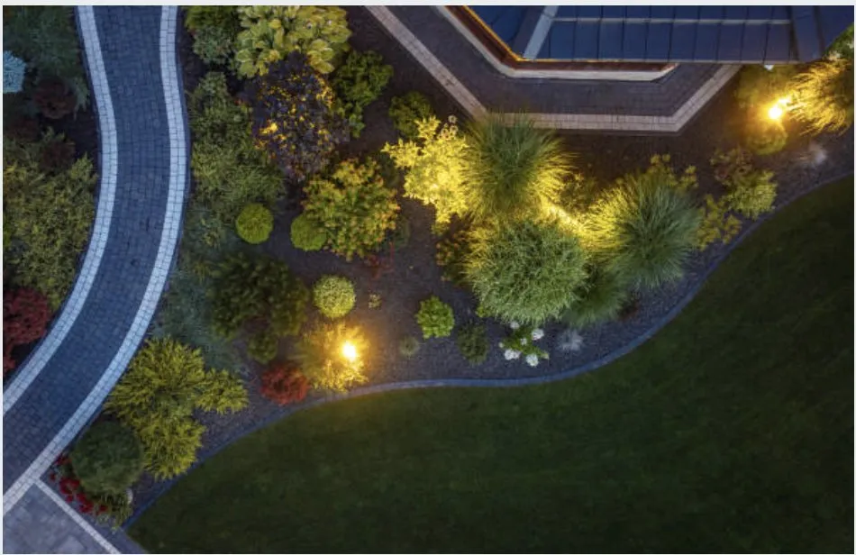 Local garden landscaping for residential properties in Shelby Township, MI by H&H Snow Removal and Landscaping