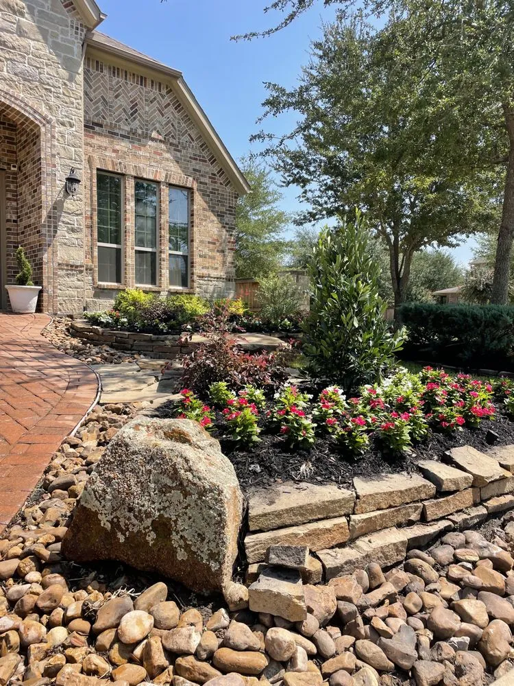 Top-rated landscape design in Houston, TX by H&H Tree Service