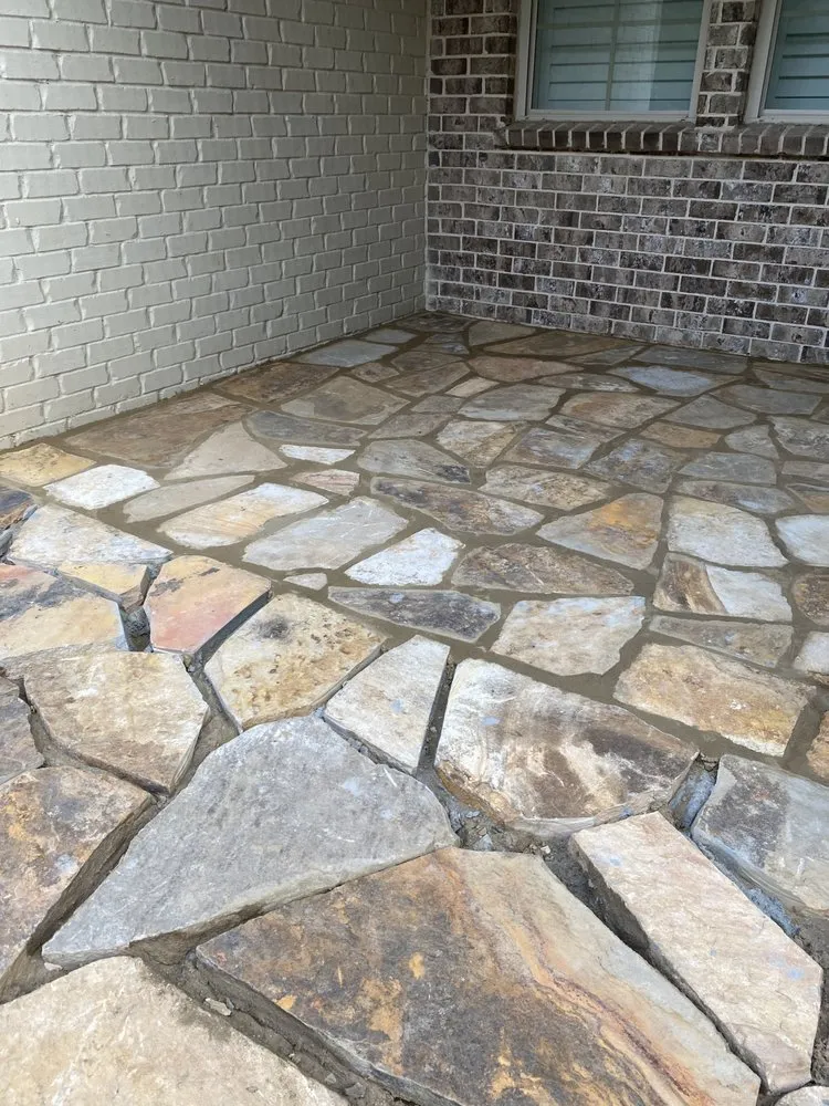 Custom landscape installation in Norcross, GA - H&H Universal Landscape