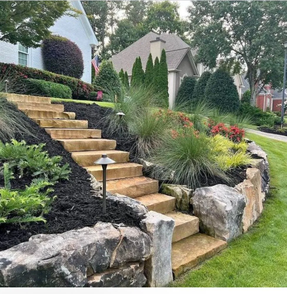 Trusted garden landscaping in Norcross, GA by H&H Universal Landscape
