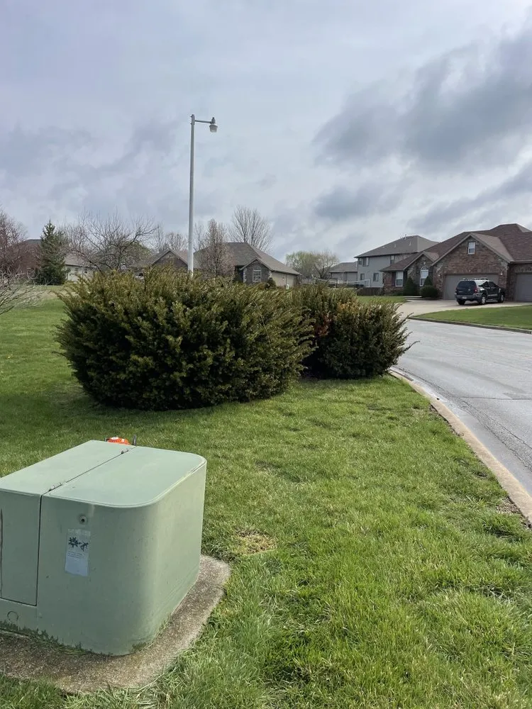 Custom outdoor landscaping in Springfield, MO by HHH Lawn Service