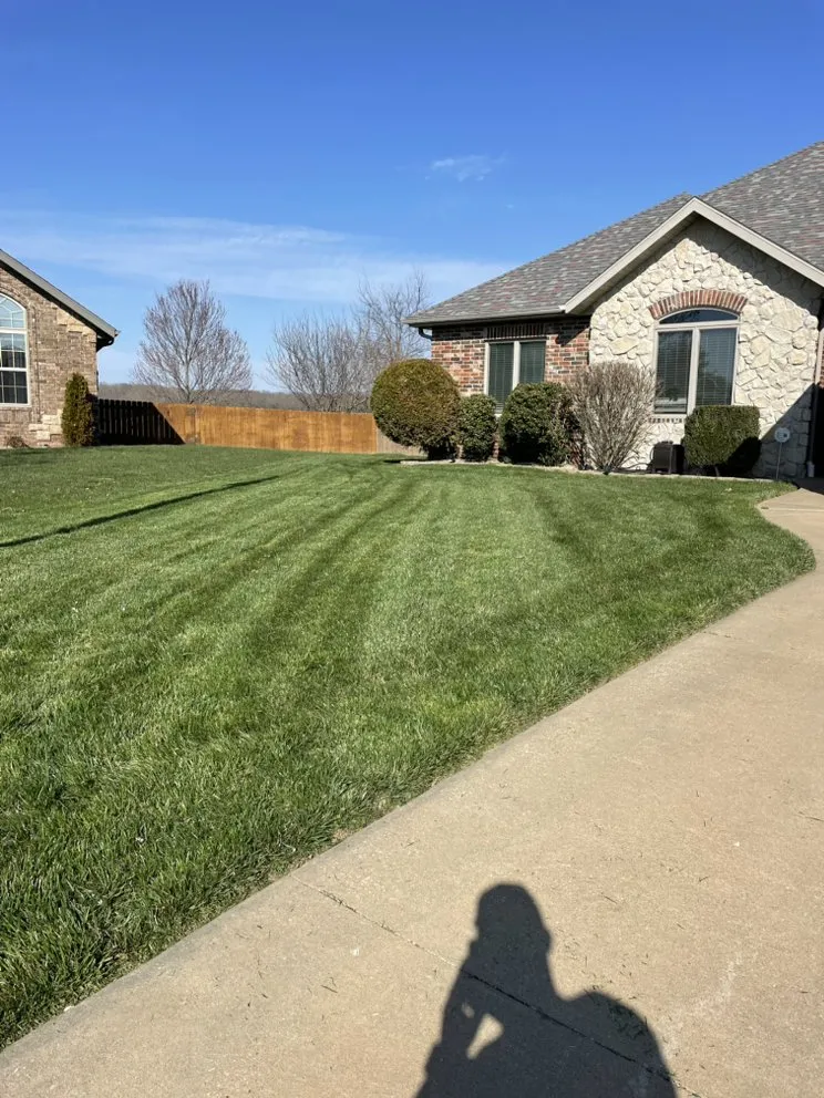 Expert residential landscaping in Springfield, MO by HHH Lawn Service