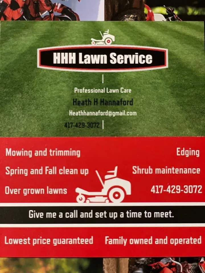 Professional yard maintenance in Springfield, MO by HHH Lawn Service