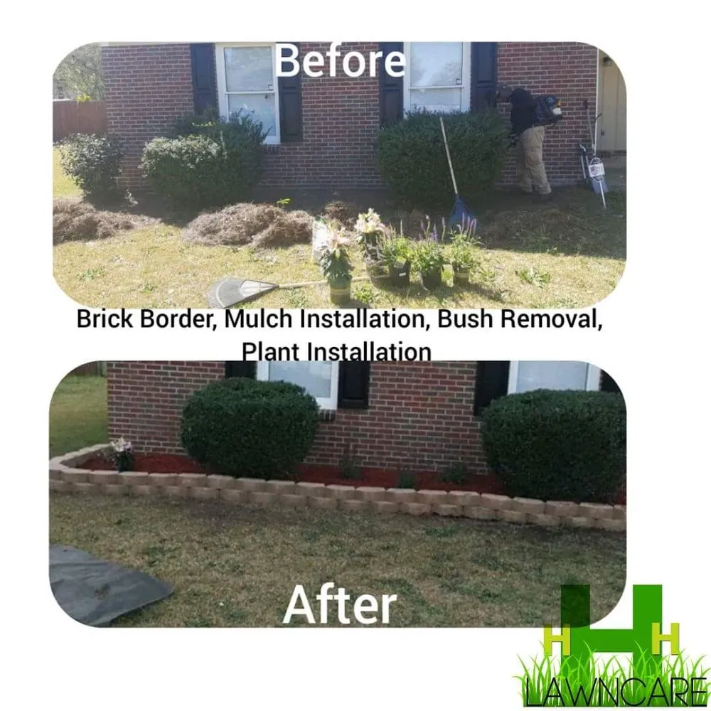 Reliable landscape design in Fayetteville, NC by HHH Lawncare