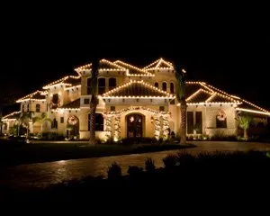 Professional outdoor landscaping with custom design in Hilton Head Island, SC by HHI Holiday Lighting Professionals