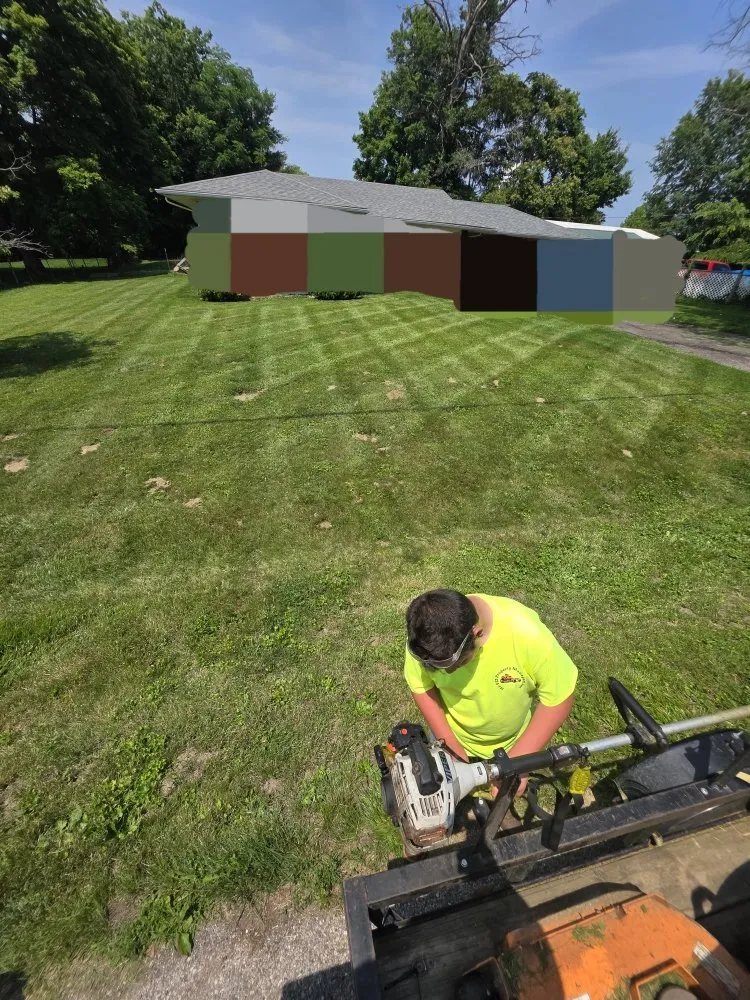 Trusted lawn care service for residential properties across Campbellsburg, KY - Hi Viz Property Management