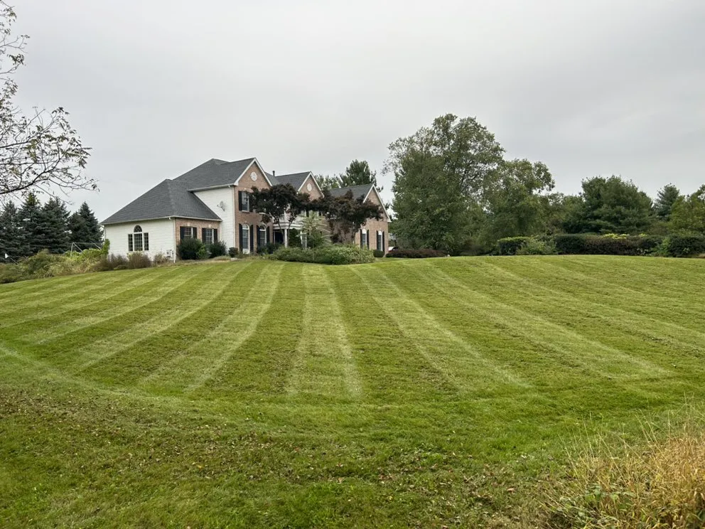 Affordable lawn care service for homes in East Brunswick, NJ by Hichens Property Maintenance
