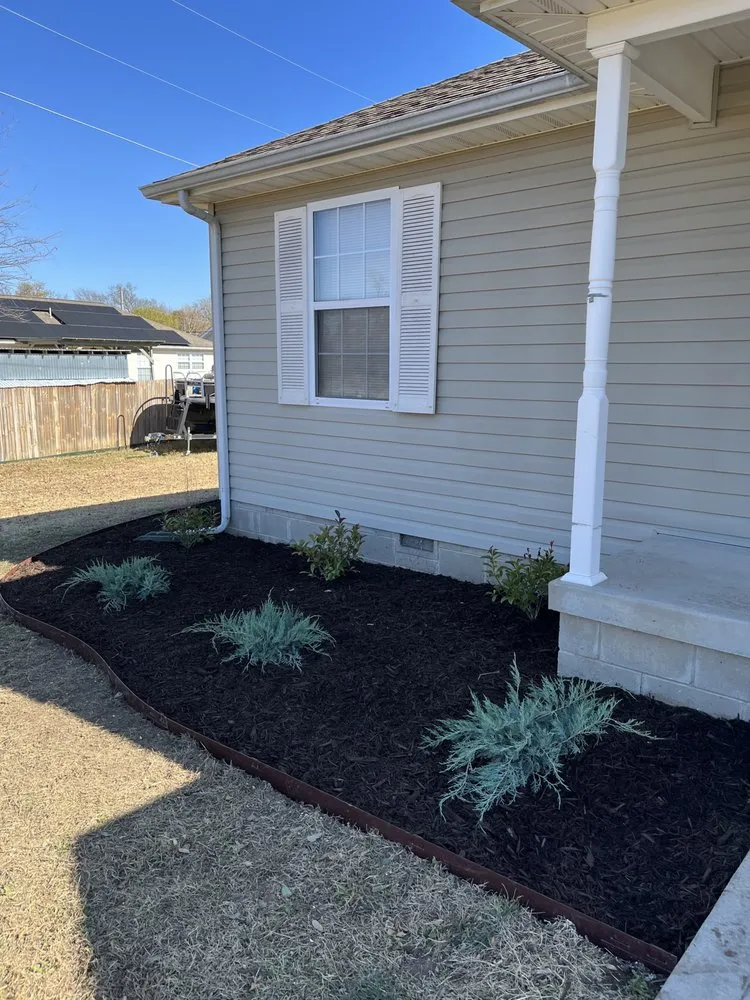 Expert garden landscaping near you in Webb City, MO by Hickman Services