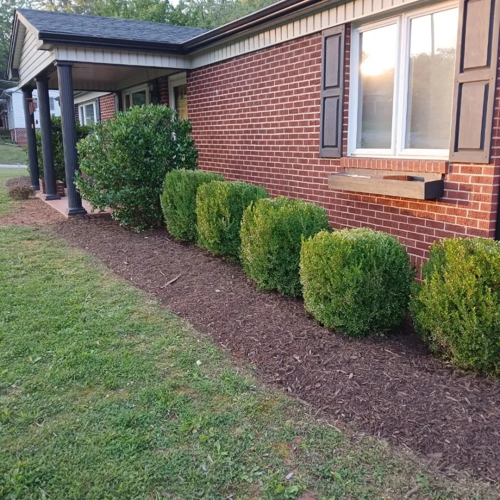 Local landscape installation for year-round maintenance in Conover, NC by Hickory Landscaping & Outdoor Design