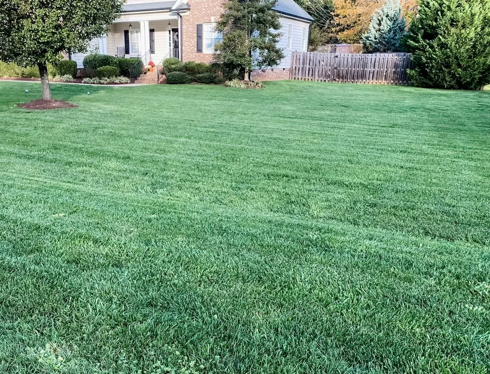 Affordable lawn mowing service for homes in Oxford, NC by Hicks Lawn Care