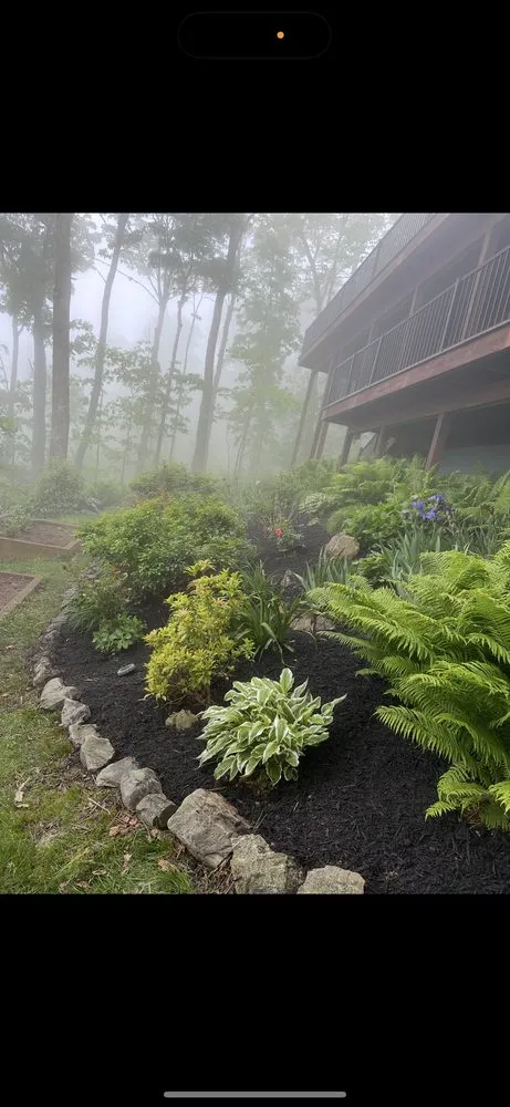 Affordable lawn mowing service in Afton, VA by Hicks Lawn Management