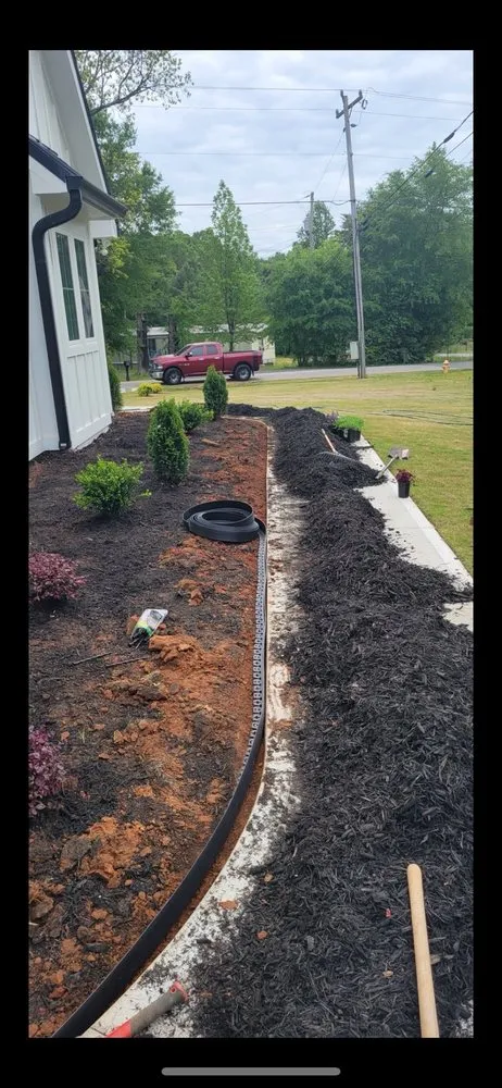 Top-rated lawn mowing service with custom design across Greenville, SC - Hidden Beauty Landscaping