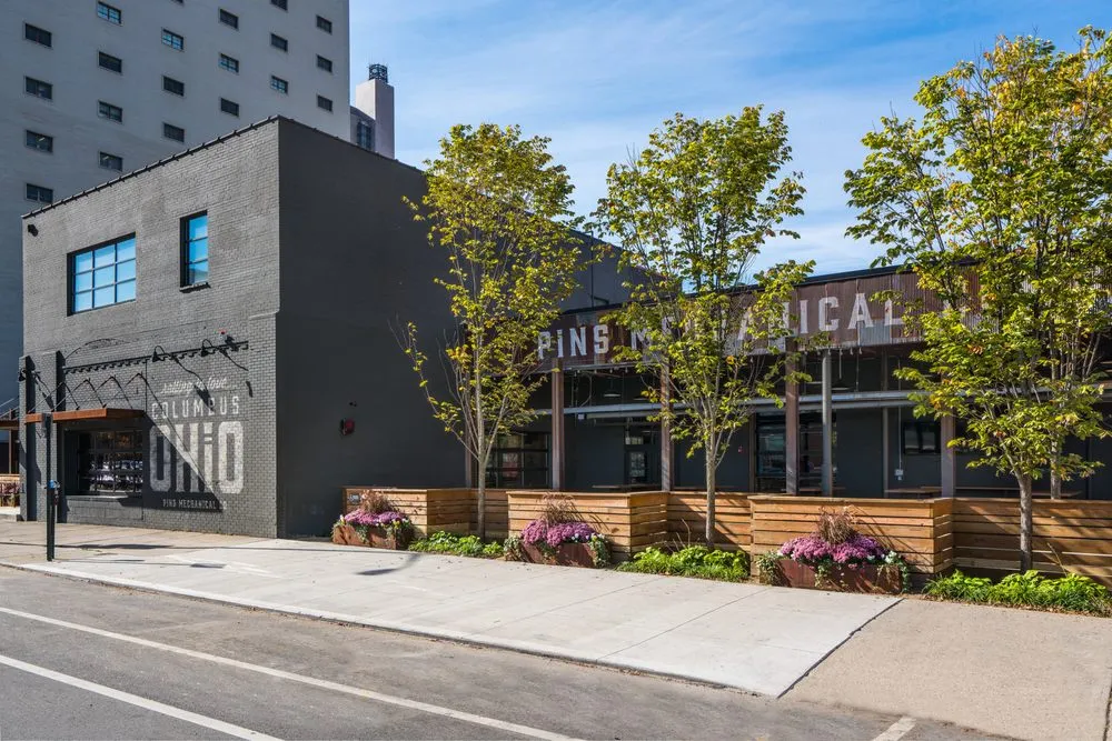 Custom outdoor landscaping with custom design in Hilliard, OH by Hidden Creek Landscaping