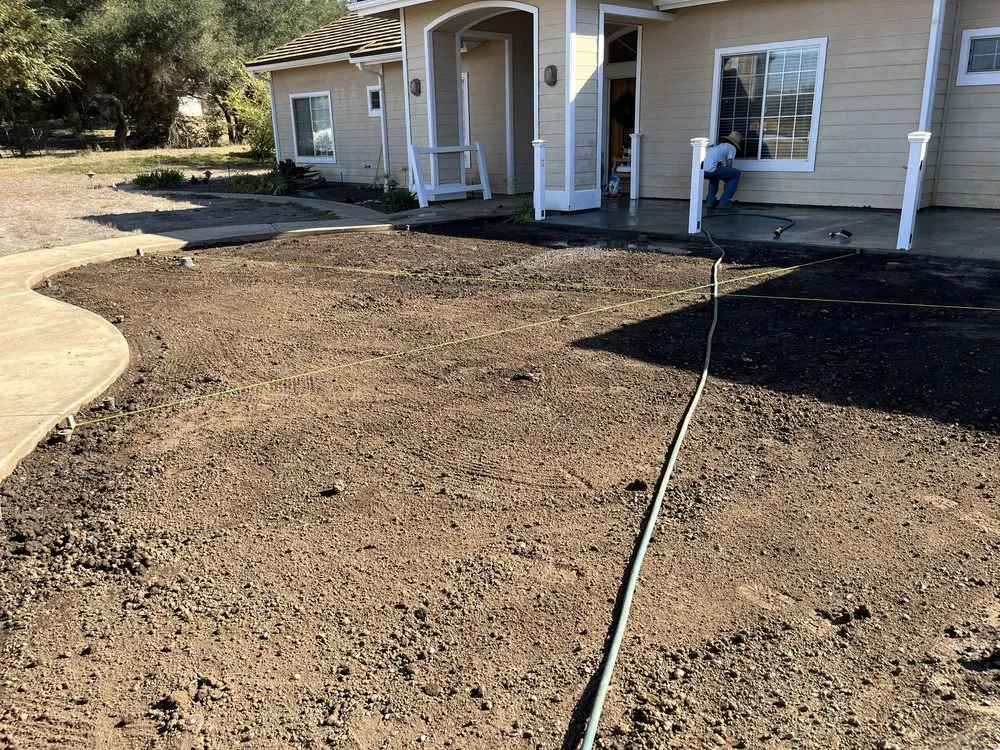 Professional lawn mowing service in Ramona, CA by Hidden Gardens