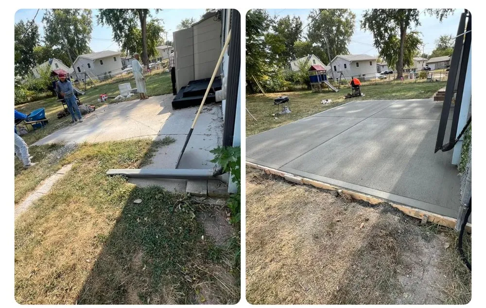 Professional yard cleanup service in Omaha, NE - Hidrocalido Construction