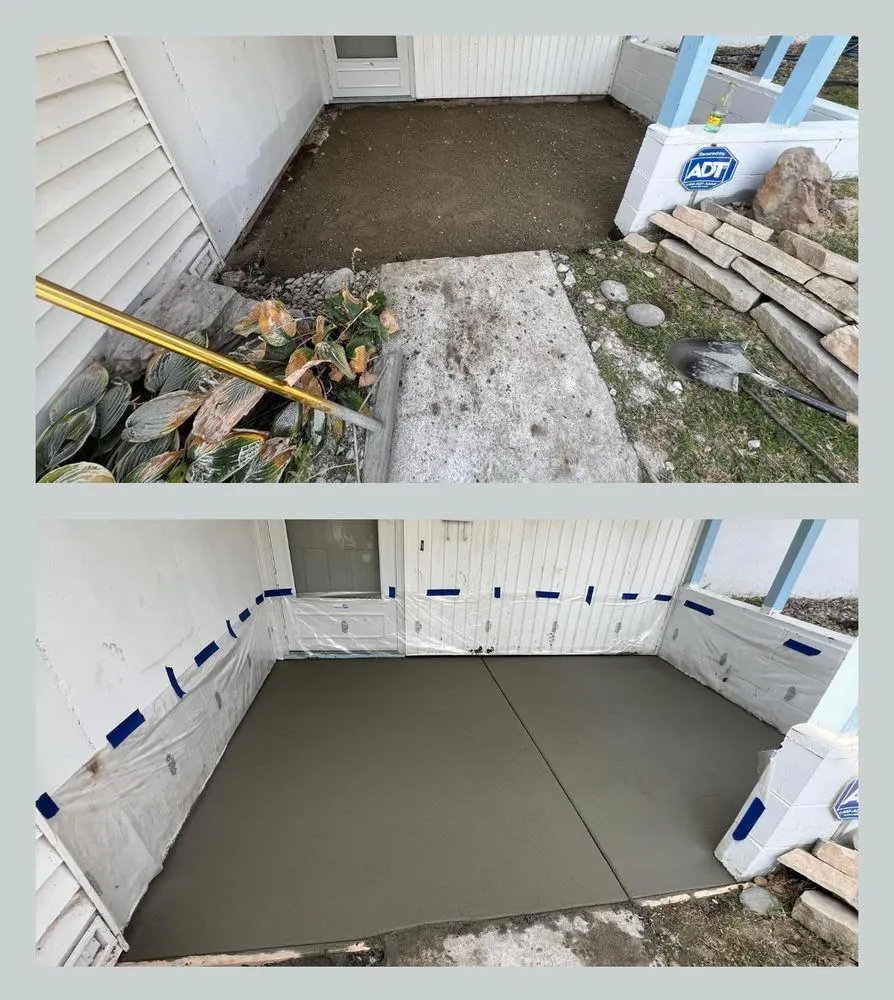 Custom lawn mowing service with custom design in Omaha, NE by Hidrocalido Construction