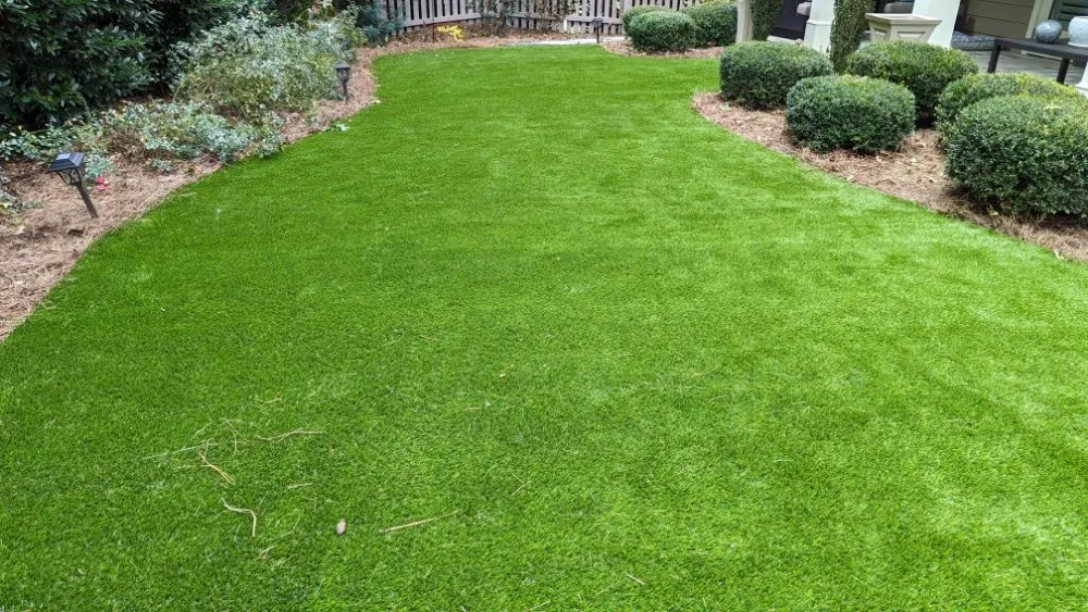 Expert yard cleanup service for homes across Marietta, GA - Higginbotham Design