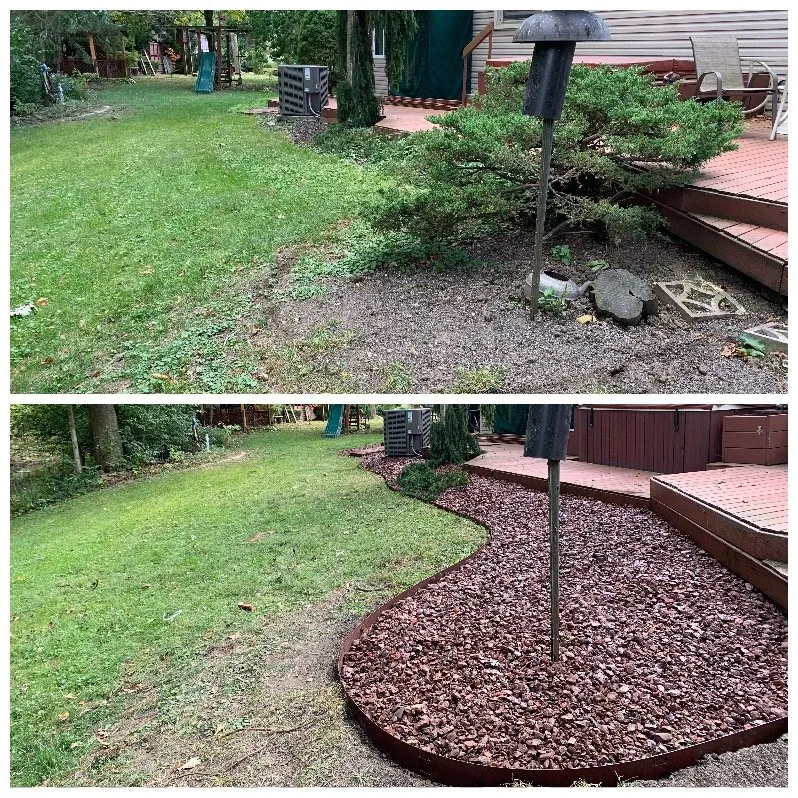Professional yard maintenance in West Jefferson, OH by Higgins Landscaping