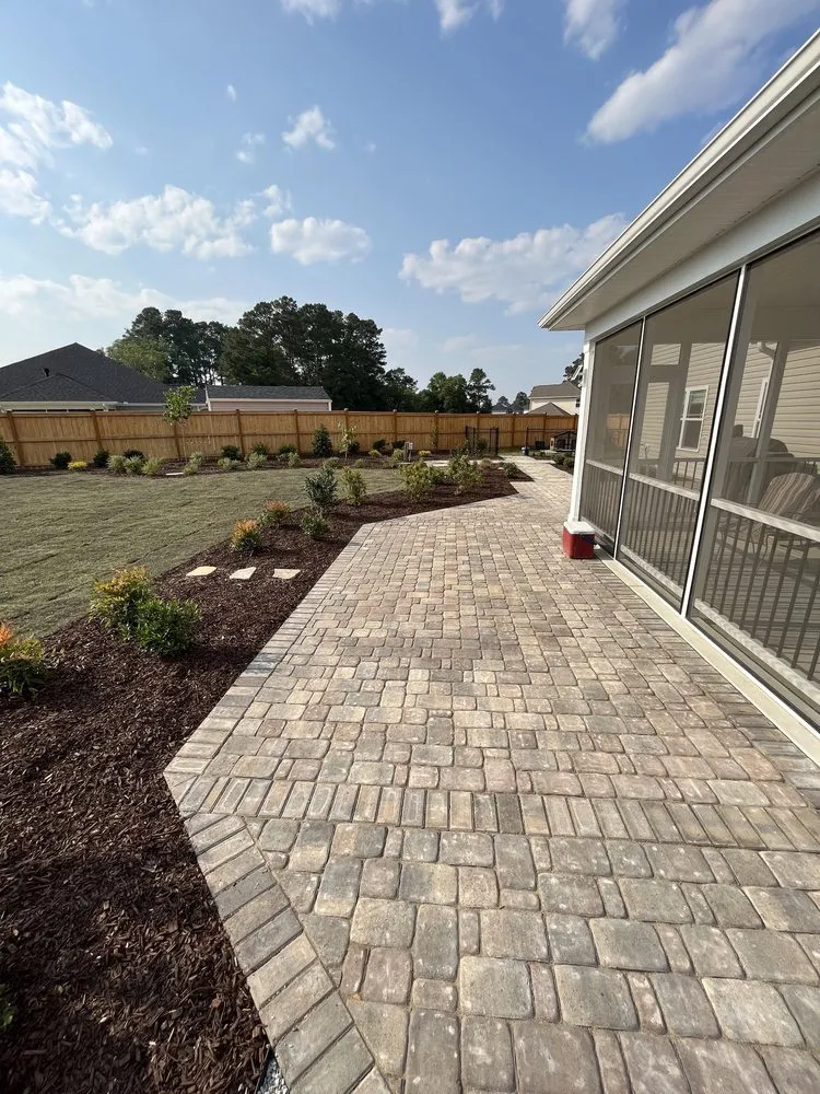 Custom landscape installation experts serving Four Oaks, NC - Higgins Lawn N Landscape Service