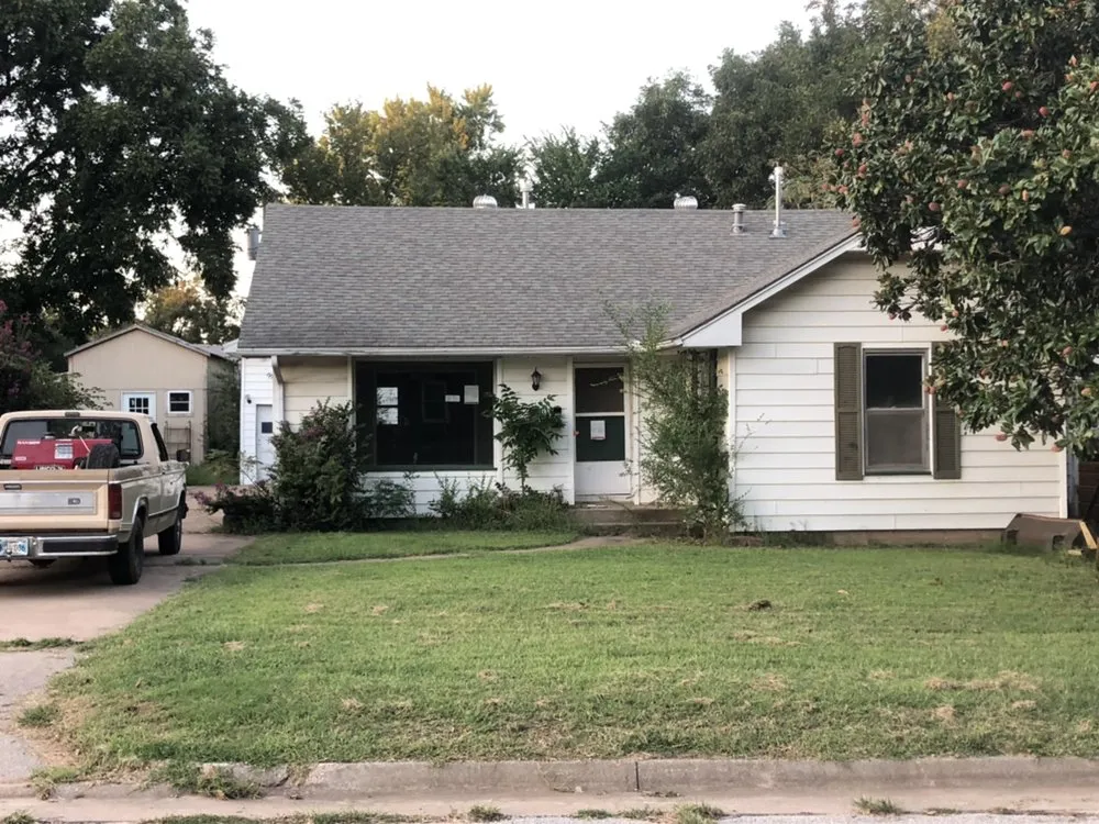 Expert yard cleanup service with custom design in Enid, OK by Higgins Welding & Construction