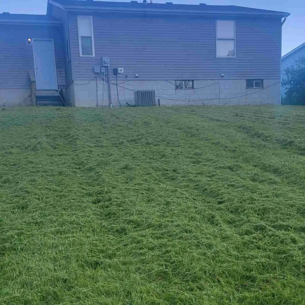 Local yard maintenance for homes in Grove City, OH by High 5 landscaping