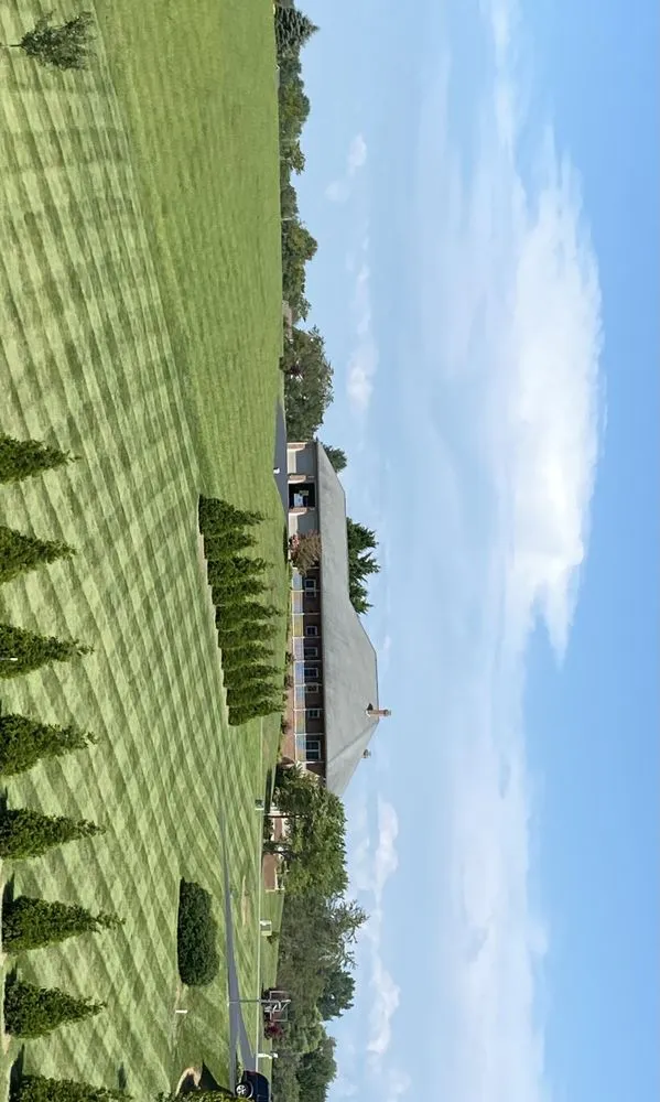 Custom landscape installation in Christiansburg, VA by High Caliber Enterprise