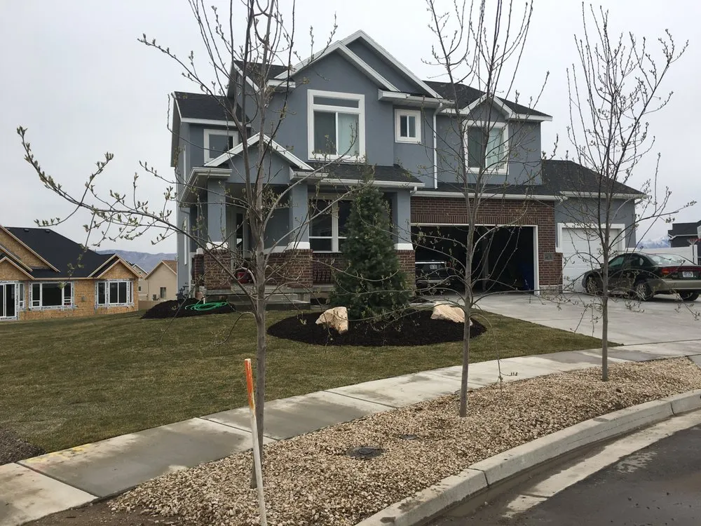 Custom landscape installation for homes across Park City, UT - High Country Lawn Care & Snow Removal