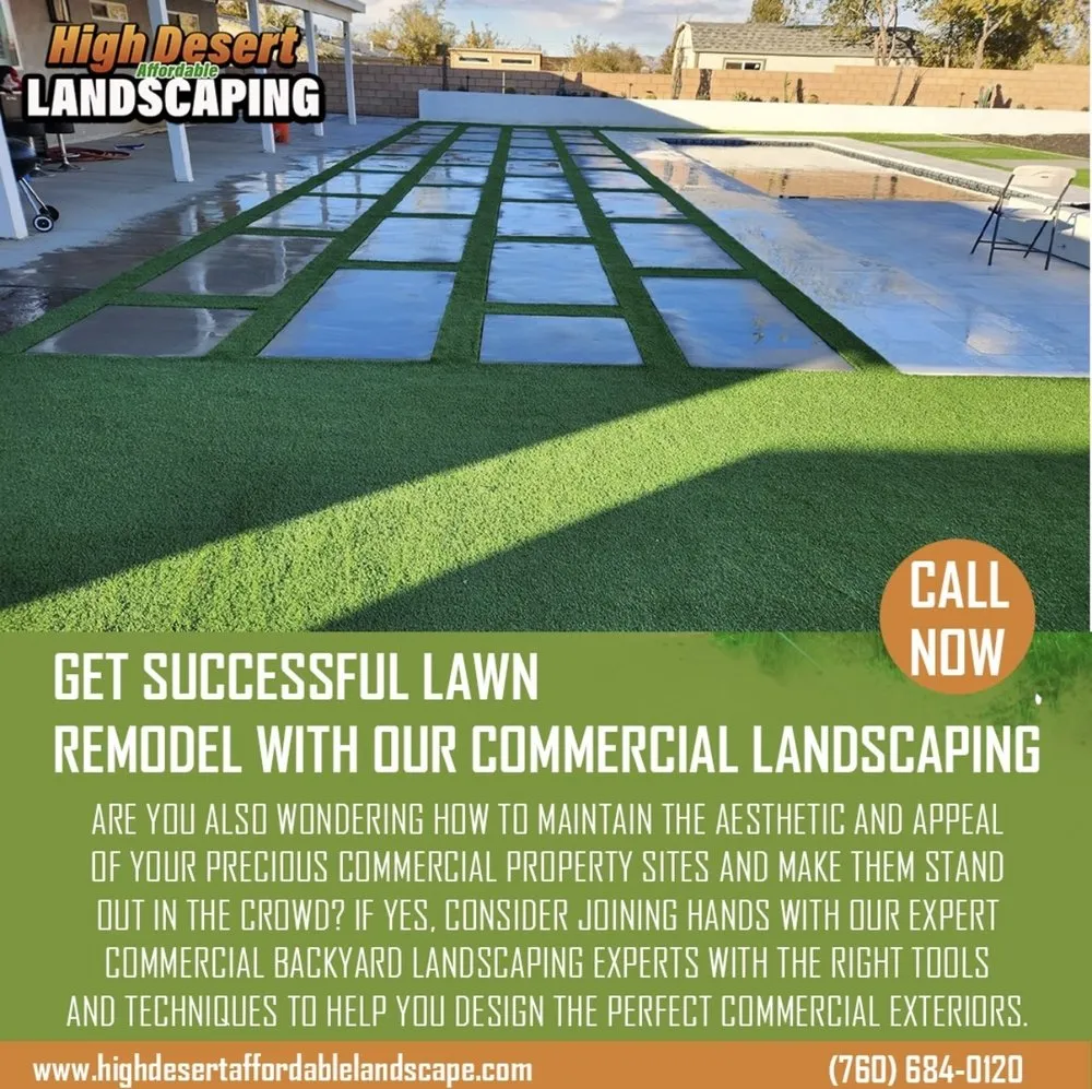 Top-rated outdoor landscaping experts serving Hesperia, CA - High Desert Affordable Landscaping