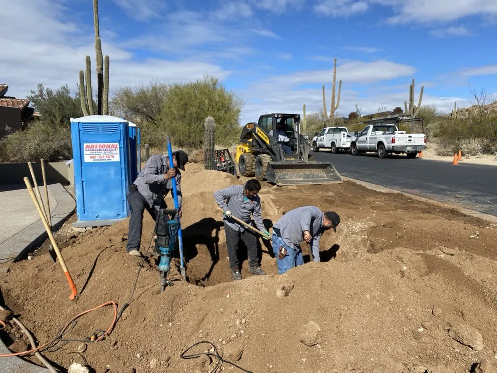 Custom lawn mowing service in Phoenix, AZ by High Desert Designs