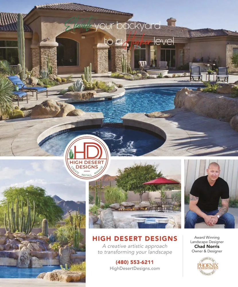 Reliable lawn mowing service in Phoenix, AZ by High Desert Designs