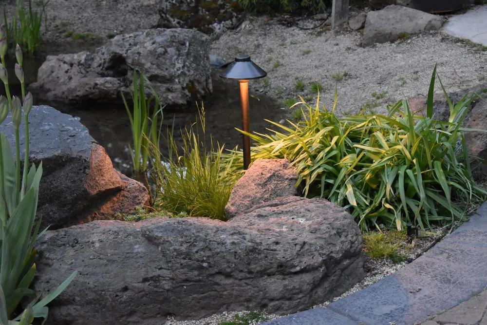 Top-rated garden landscaping for homes in Bend, OR by High Desert Nightscapes
