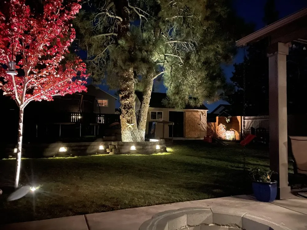 Professional yard cleanup service in Bend, OR by High Desert Nightscapes