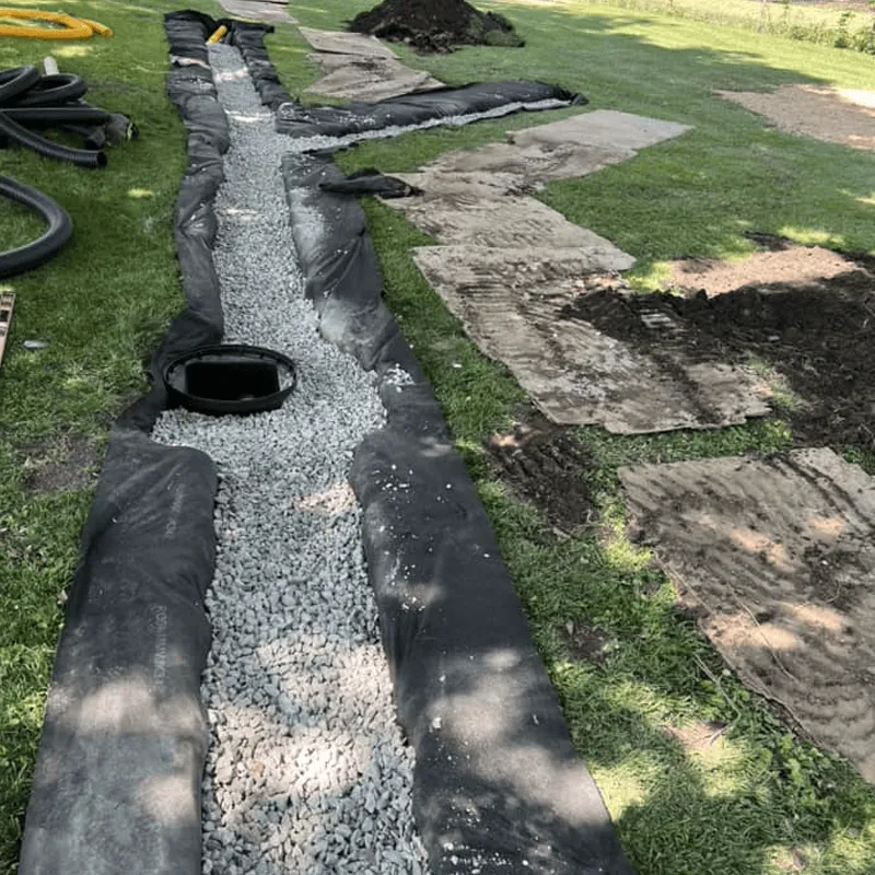 Top-rated yard cleanup service in Kansas City, MO - High Flow Drainage Solutions