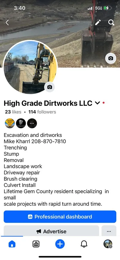Local outdoor landscaping experts serving Emmett, ID - High Grade Dirtworks