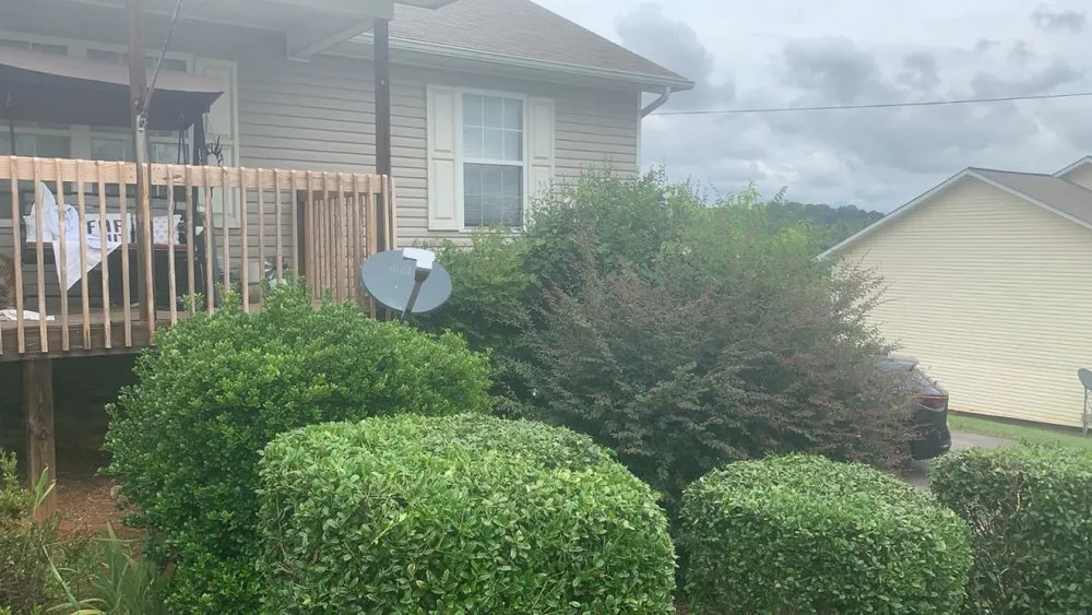 Custom outdoor landscaping in Dandridge, TN by High Grade Lawn Care