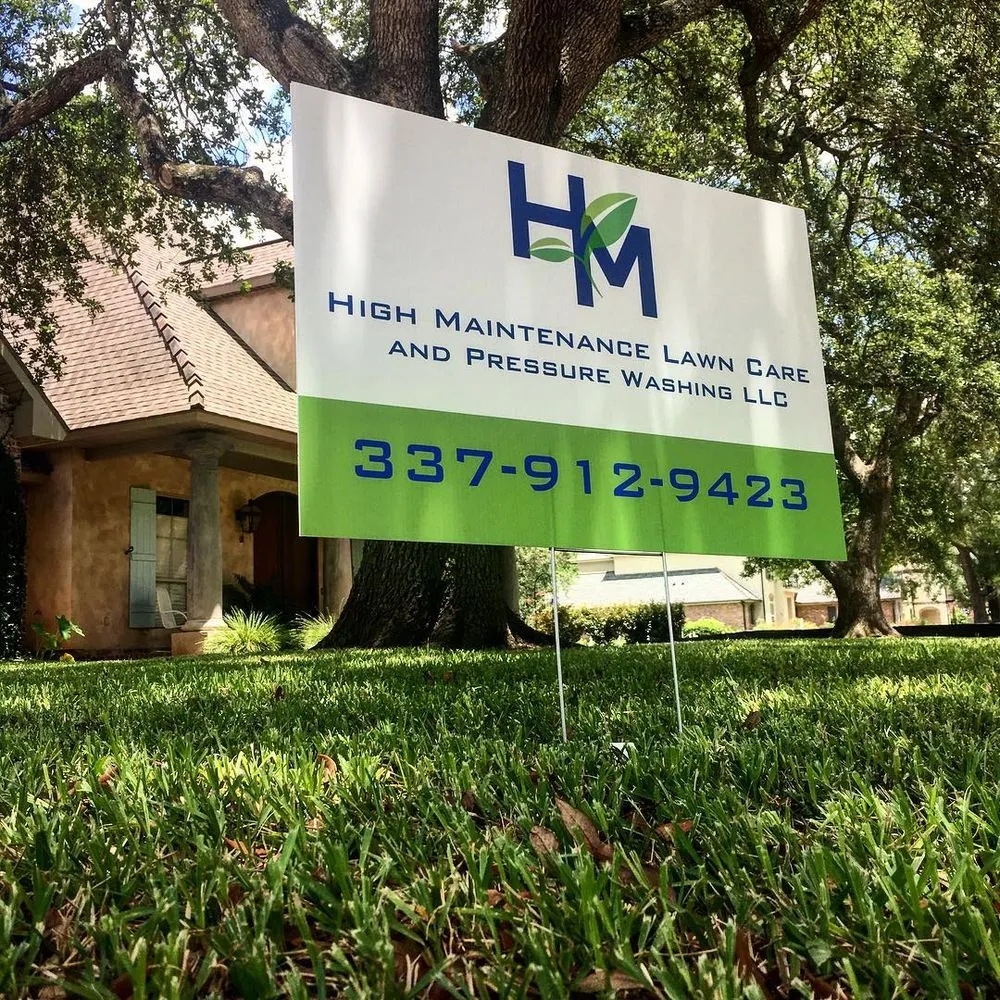 Top-rated yard maintenance for outdoor upgrades in Lake Charles, LA by High Maintenance