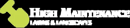 High Maintenance Lawns & Landscapes Logo