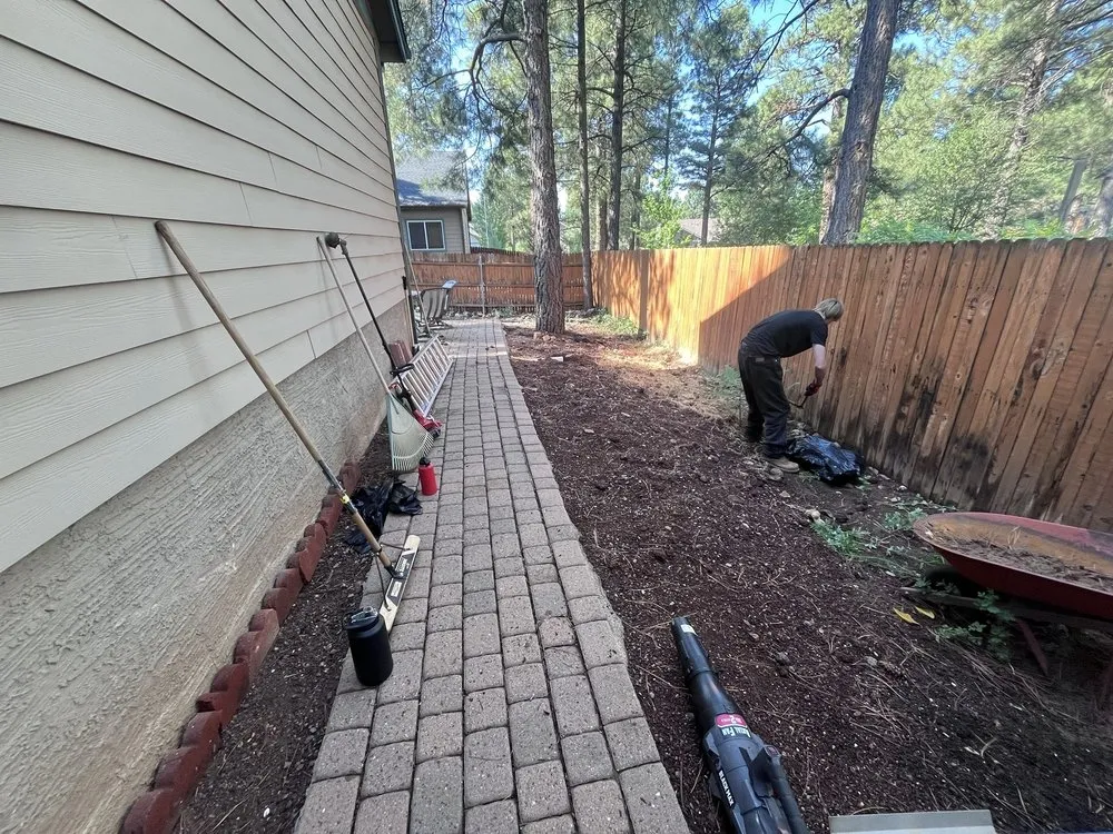 Reliable residential landscaping in Flagstaff, AZ by High Mountain Cleaning