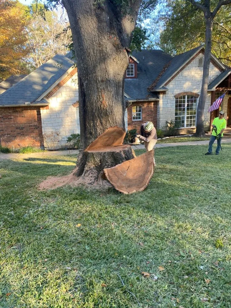 Custom garden landscaping in Streetman, TX - High N Tight Yards