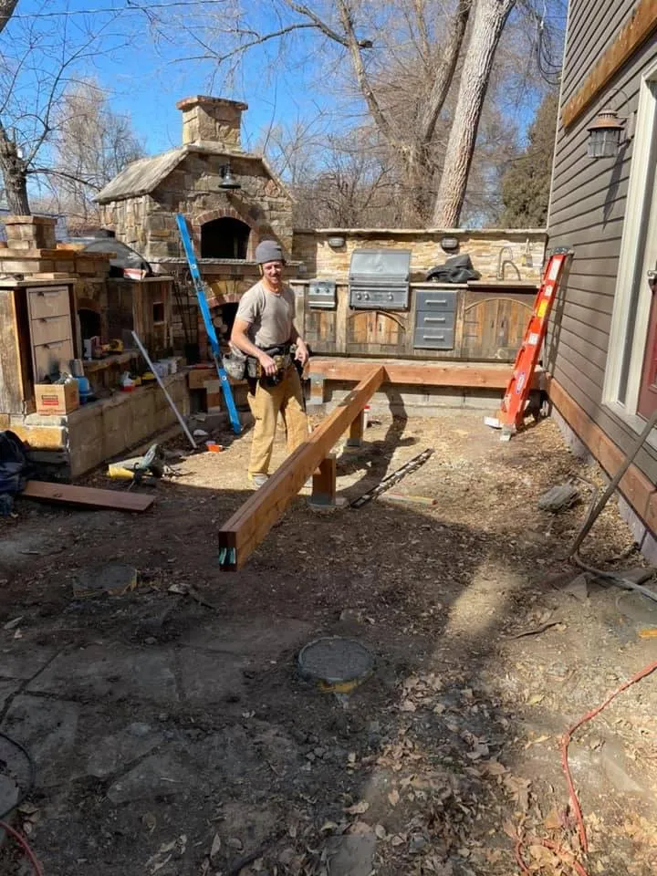 Expert yard cleanup service in Berthoud, CO by High Peaks Custom