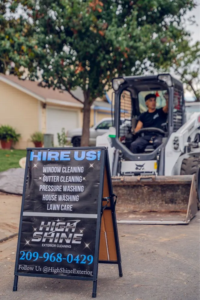Custom residential landscaping for year-round maintenance across Modesto, CA - High Shine Exterior Cleaning