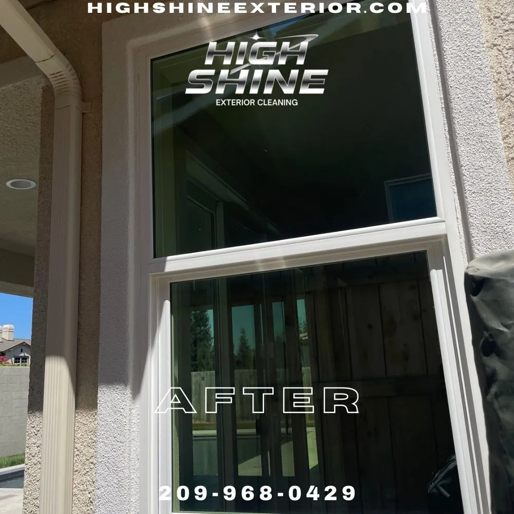 Professional residential landscaping in Modesto, CA by High Shine Exterior Cleaning