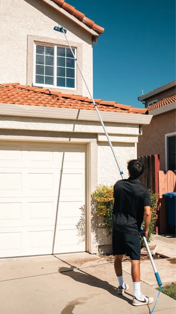 Expert yard cleanup service in Modesto, CA by High Shine Exterior Cleaning