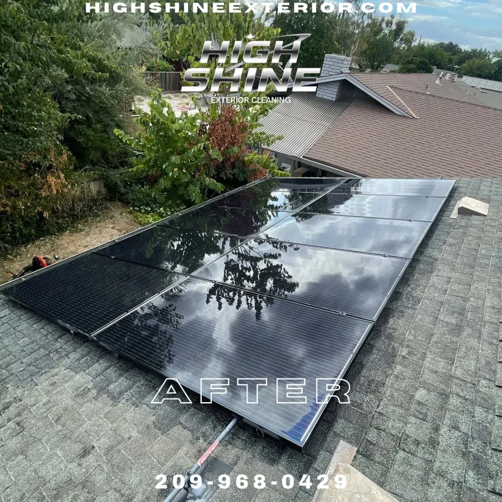 Local garden landscaping for residential properties in Modesto, CA by High Shine Exterior Cleaning