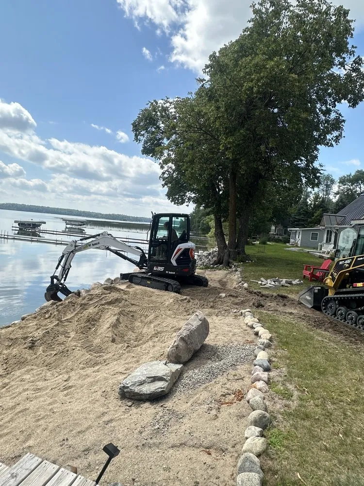 Professional residential landscaping for homes in Grand Rapids, MN by High Standards Landscaping