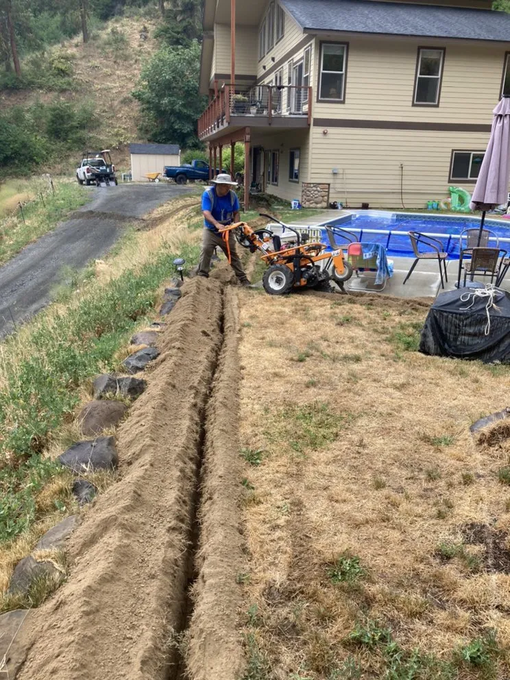 Professional yard cleanup service in Wenatchee, WA - High Tech Irrigation