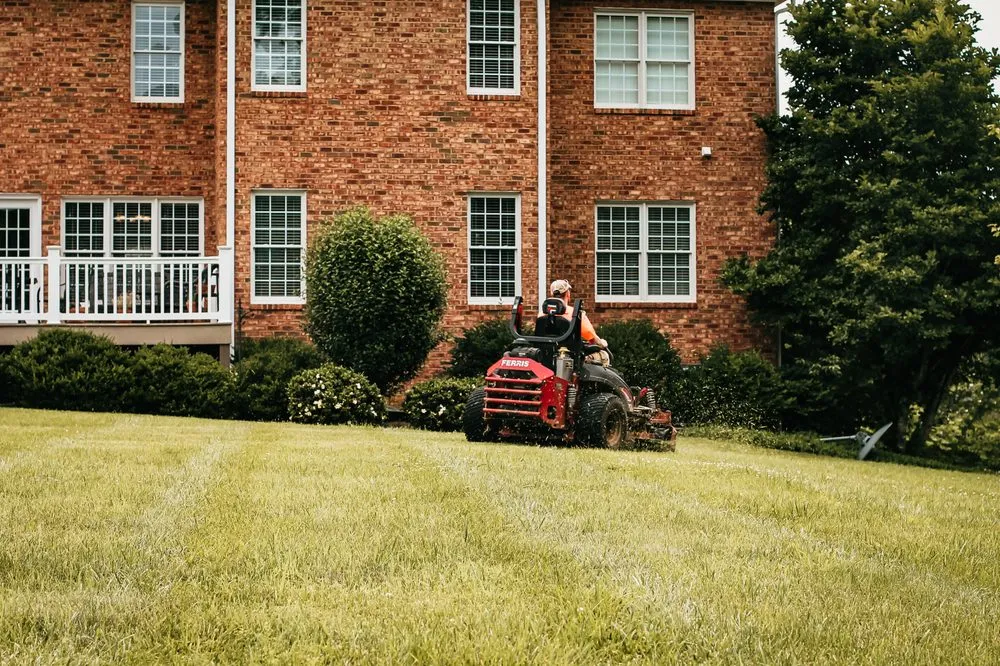 Custom residential landscaping in Forest, VA by High Trail Lawn Care